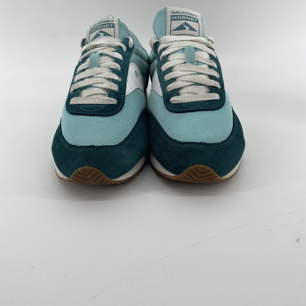 Saucony‎ Hornet Sneaker Shoes Women's 10 Teal White Running - Picture 4 of 7